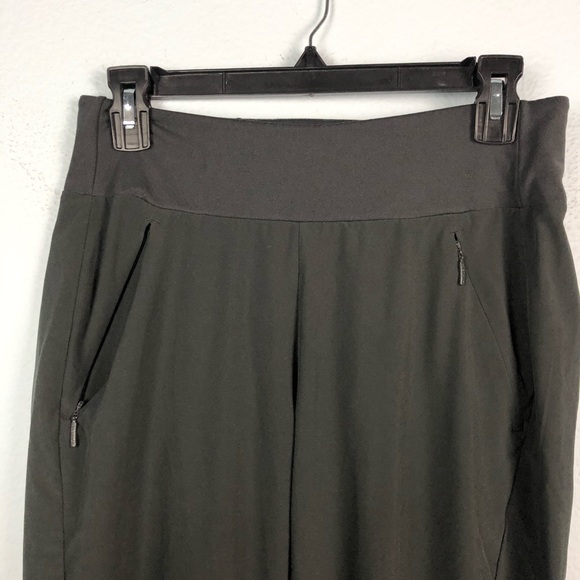 Athleta Soho Jogger Track Pants Dark Olive Grey 2 - Picture 5 of 8